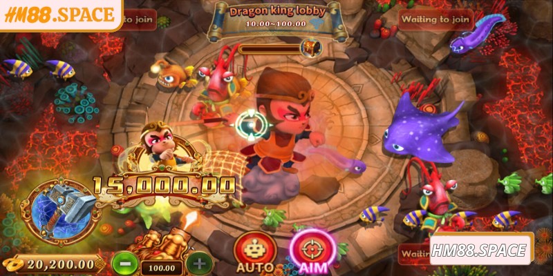 Bắt Cá Đại Thánh Hm88 – Hành trình săn cá thần thoại 3 Sử dụng tính năng đặc biệt đúng thời điểm giúp tăng khả năng hạ gục boss