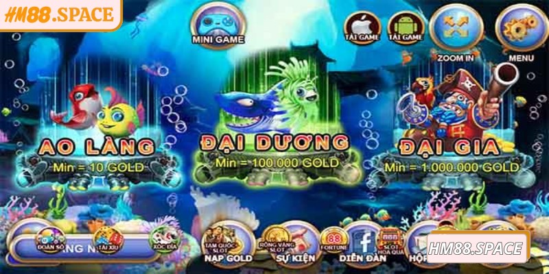 Jackpot Vua Đại Dương Hm88 yêu cầu nhắm mục tiêu hợp lý để tối ưu phần thưởng