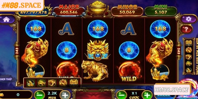 Giới thiệu tổng quan về game Kho Báu Tứ Linh Hm88 cho người chơi 