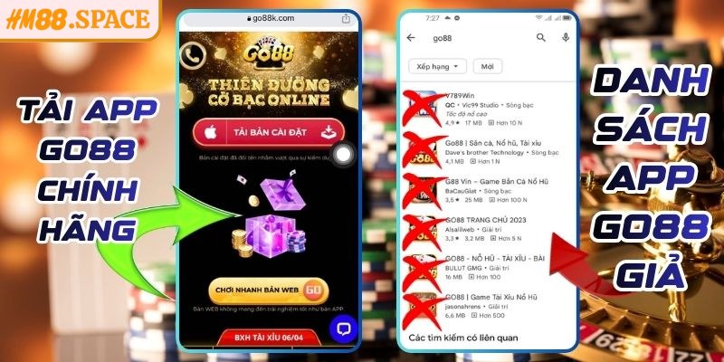 Người chơi có thể nhận biết các hình thức qua cảnh báo Go88 bị giả mạo